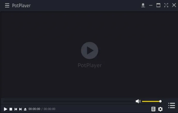 PotPlayer 软件界面截图